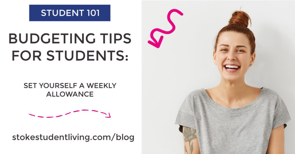 Once you can see how to live within your means you can save up some money to spend it on the nice things that you want. Check out our blog post for some top student budgeting tips.
